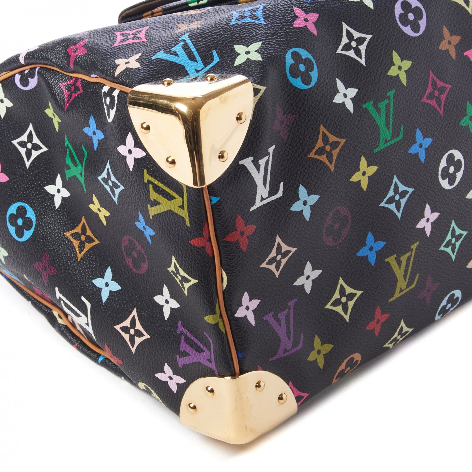 Louis Vuitton Monogram Multicolor Speedy 30 Black 6 of 8
