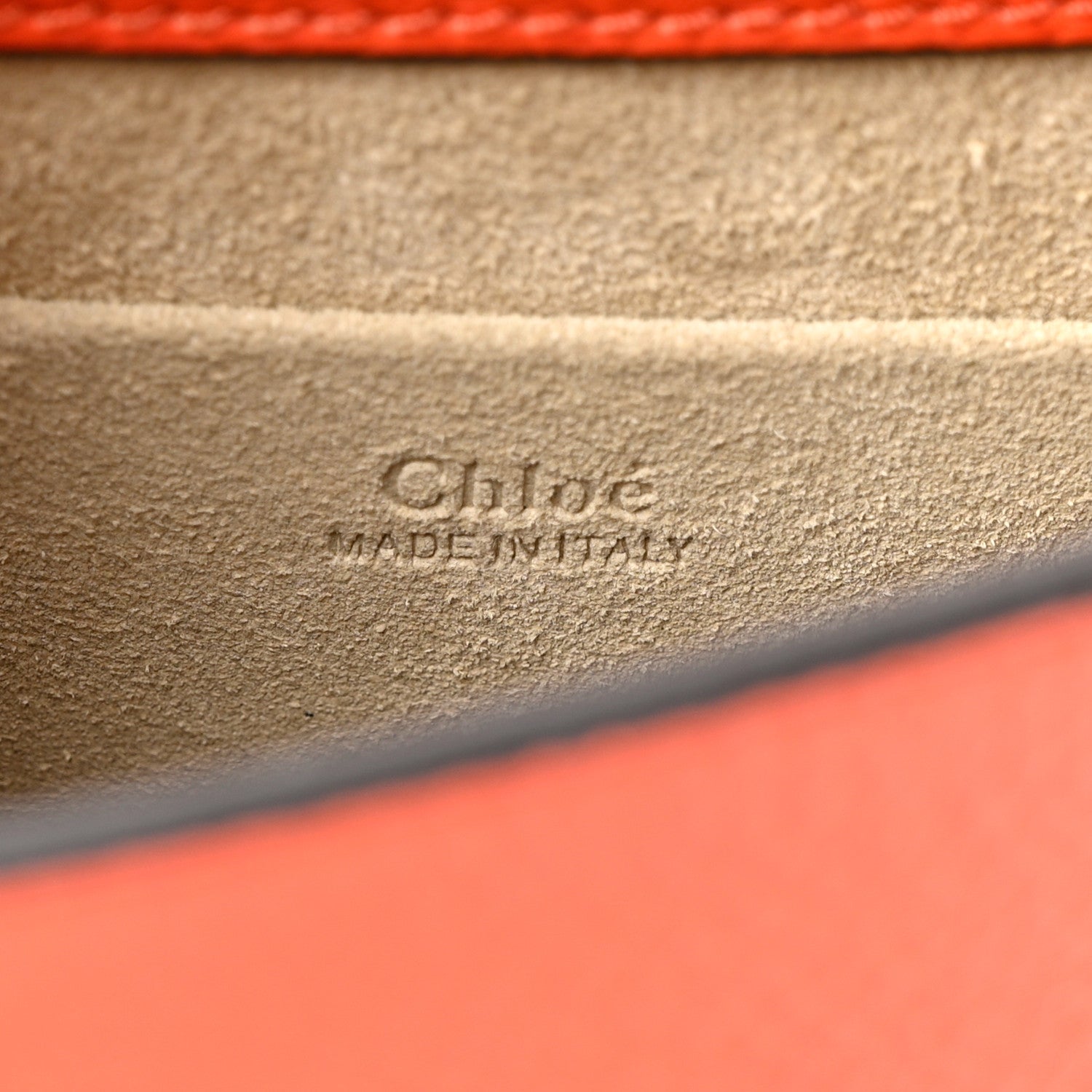 Chloe Calfskin Small Nile Bracelet Bag Earthy Red 6 of 9