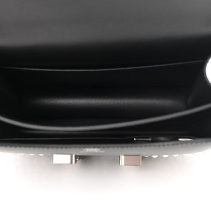 Hermes Box Studded Clouté Constance 18 Black 6 of 13