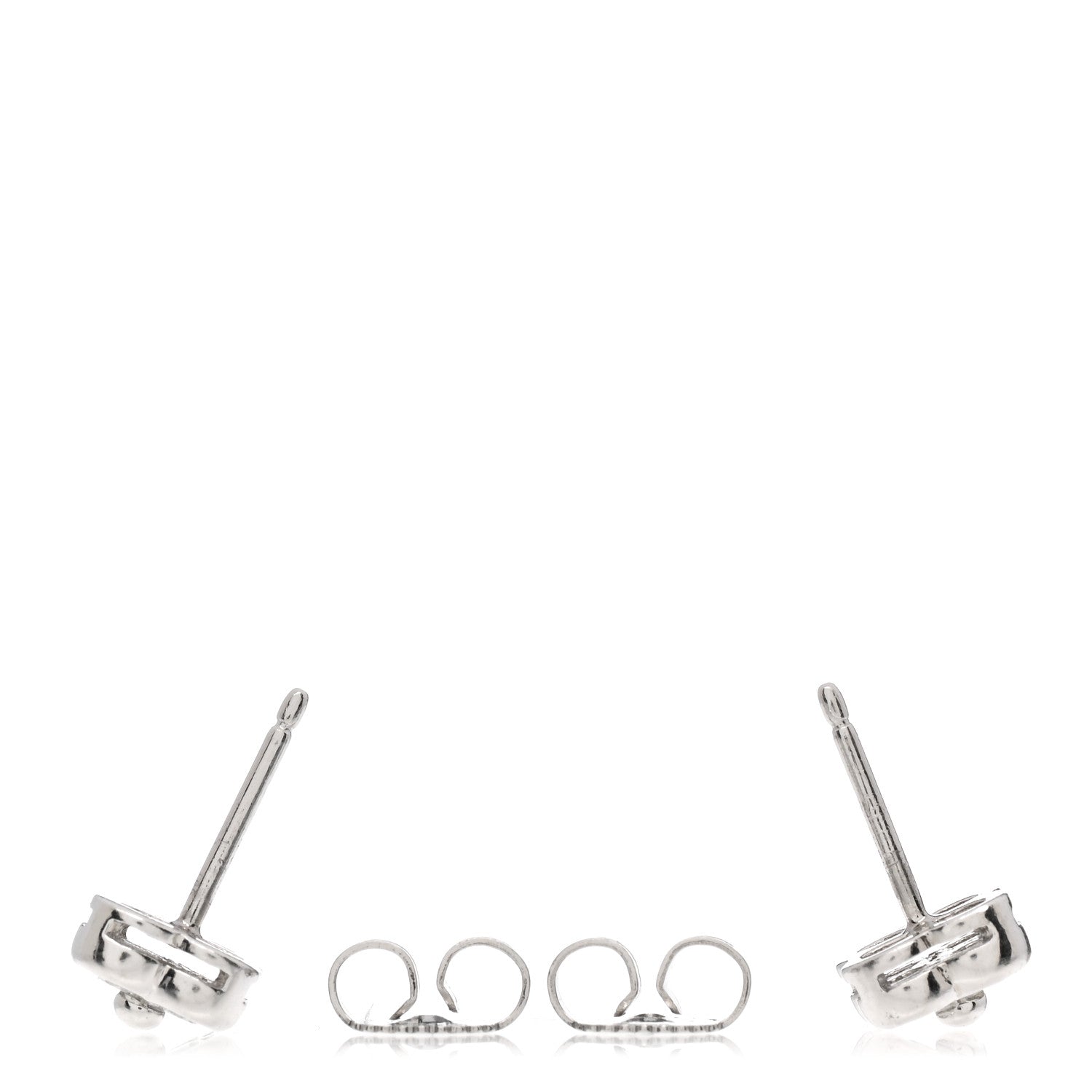 Tiffany Platinum Diamond Lace Earrings 3 of 4