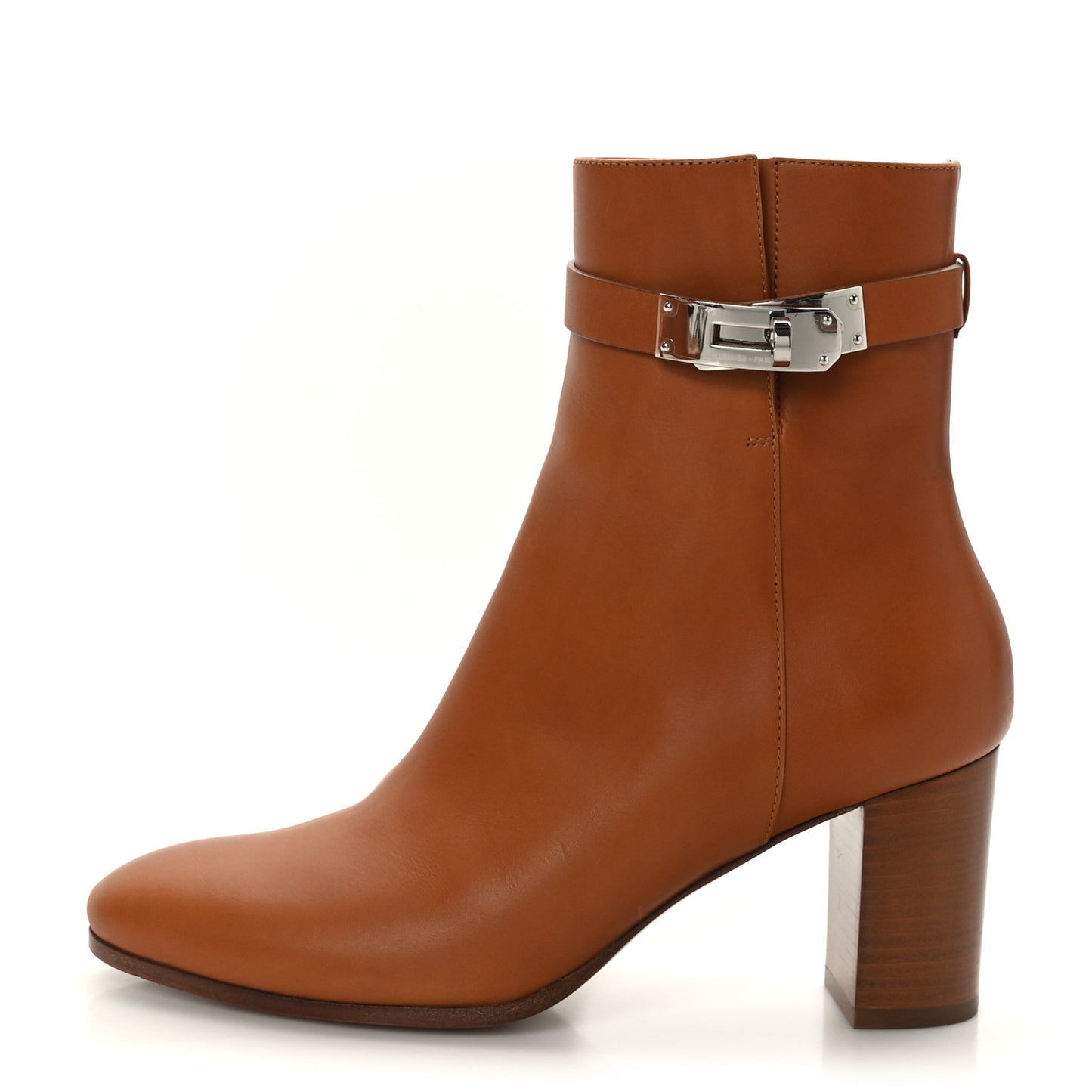 Calfskin Saint Germain Ankle Boots 37 Gold