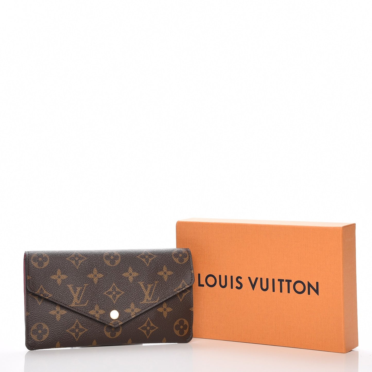 Monogram Jeanne Wallet Fuchsia
