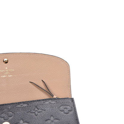 Louis Vuitton Empreinte Emilie Wallet Black Dune 7 of 8