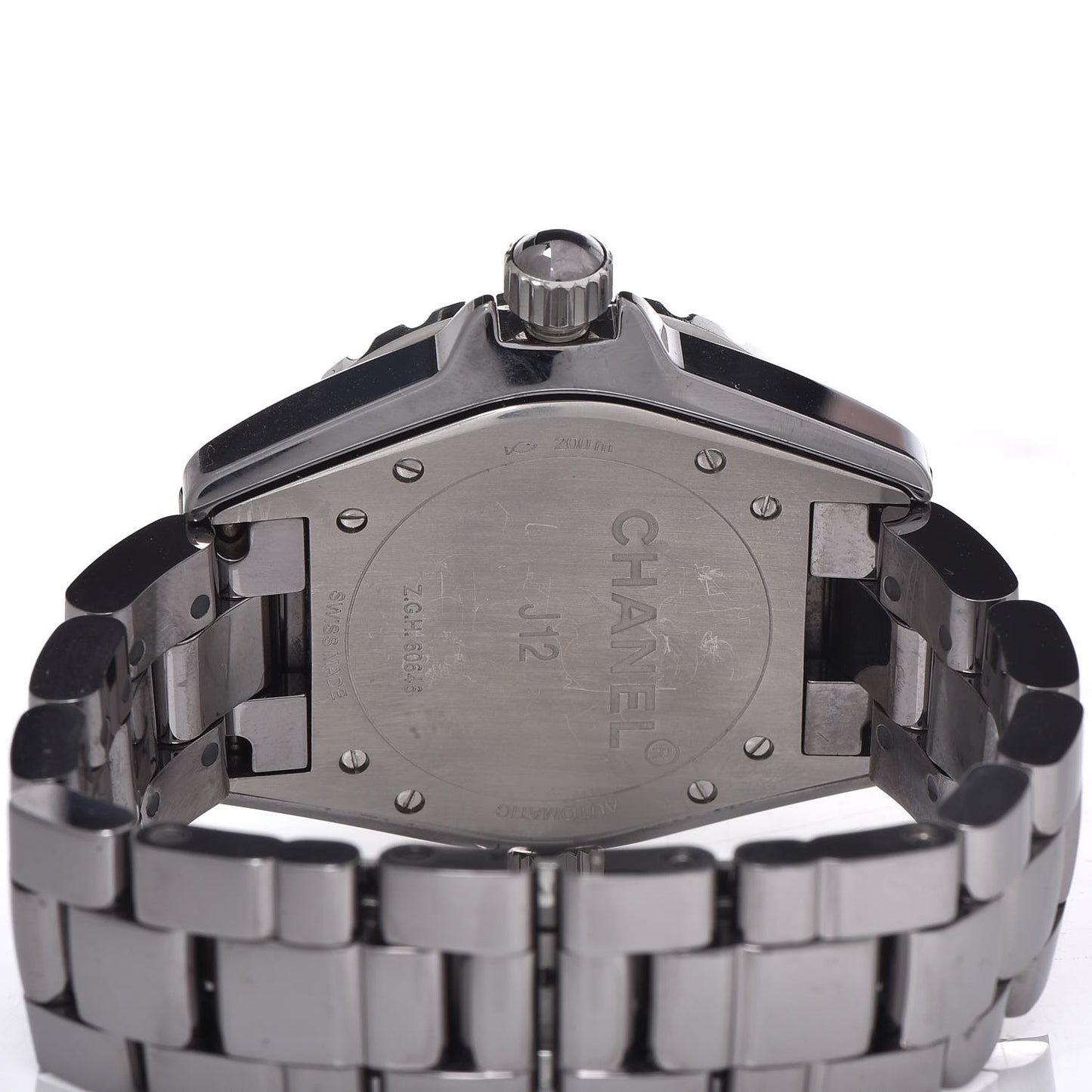Titanium Ceramic Diamond 38mm J12 Automatic Watch