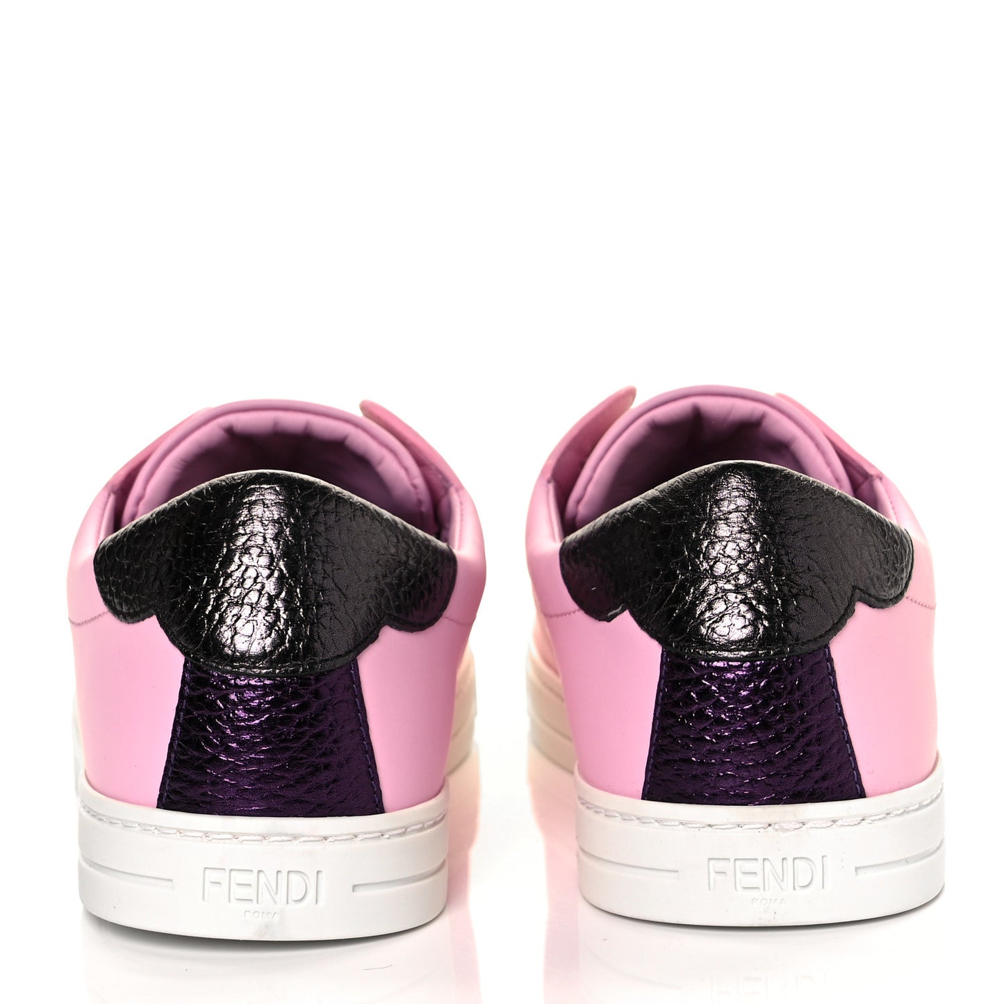 Vitello Lurex Rockoclick Slip On Sneakers 38 Lavanda