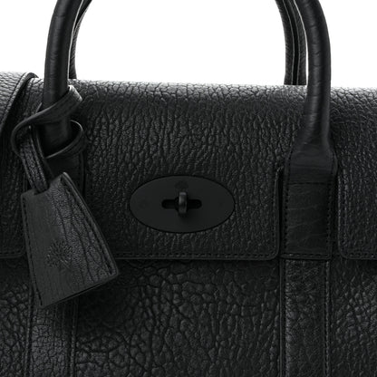 Mulberry Natural Grain Small Bayswater Satchel Black 7 of 9