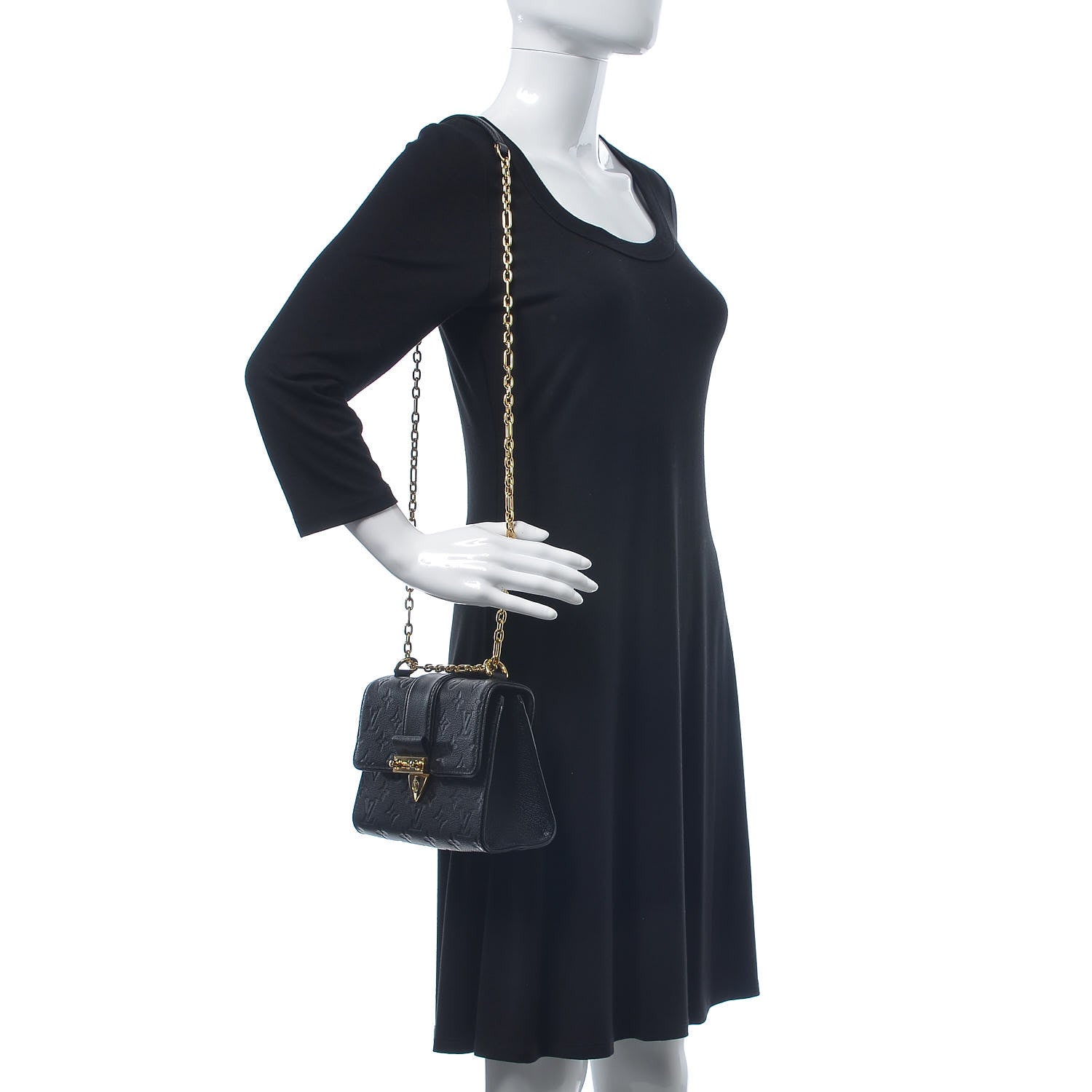 Louis Vuitton Empreinte Saint Sulpice BB Black 2 of 8