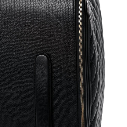 Chanel Calfskin Quilted Coco Case Trolley Black 12 of 13