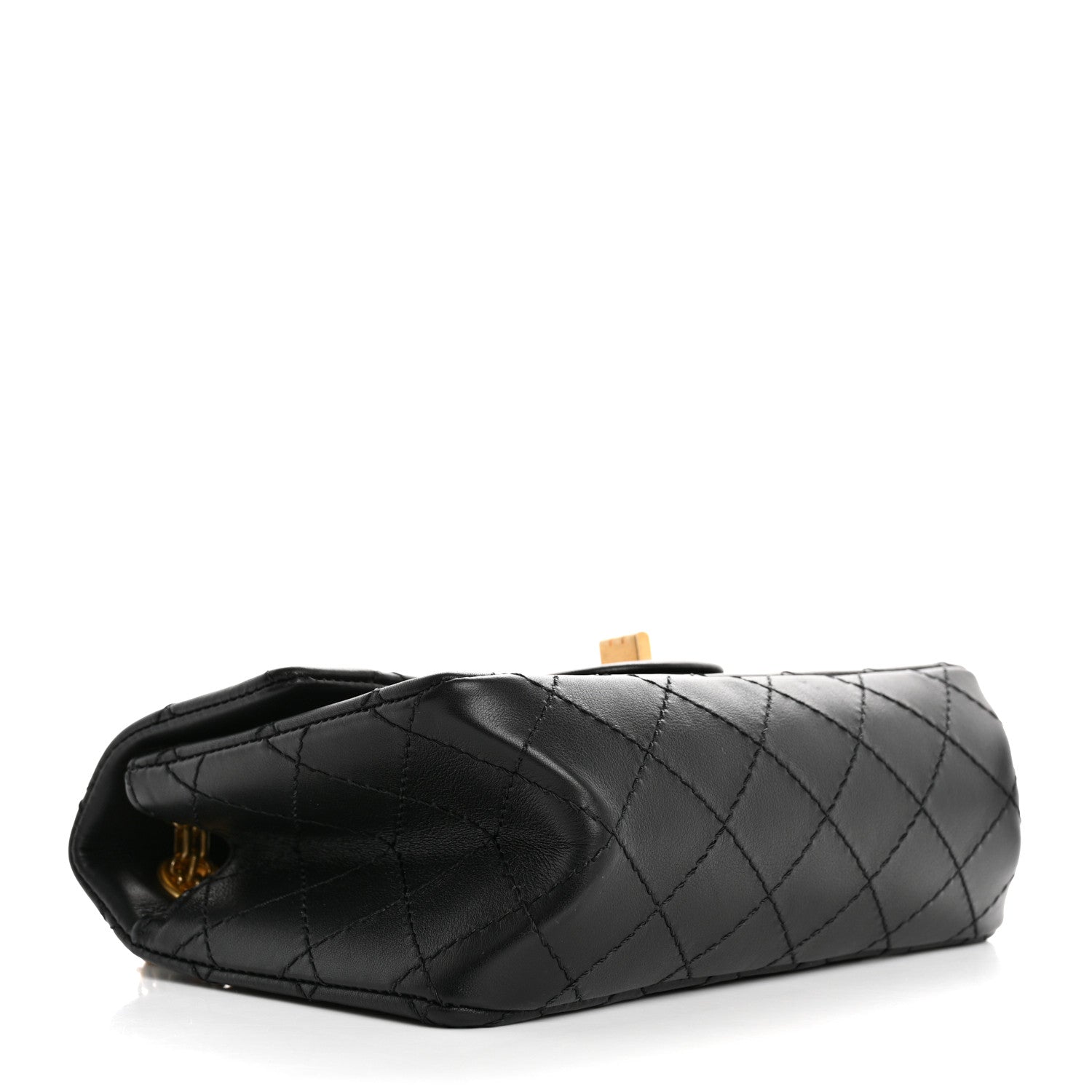 Chanel Calfskin Quilted 2.55 Reissue Mini Flap Black 4 of 10