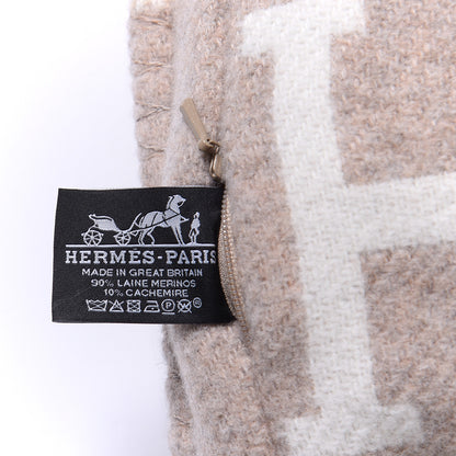 Hermes Wool Cashmere Avalon III Pillow PM Coco Camomille 3 of 3