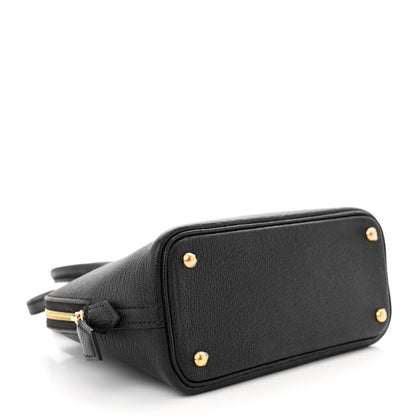 Hermes Chevre Mysore Mini 1923 Bolide Black 4 of 11