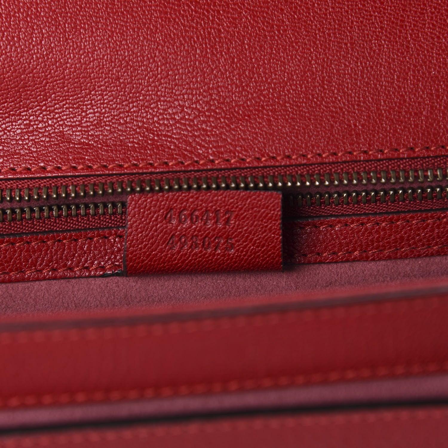 Gucci Calfskin Osiride Future Top Handle Bag Red 9 of 12