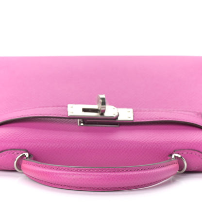 Hermes Epsom Mini Kelly Sellier 20 Magnolia 8 of 29