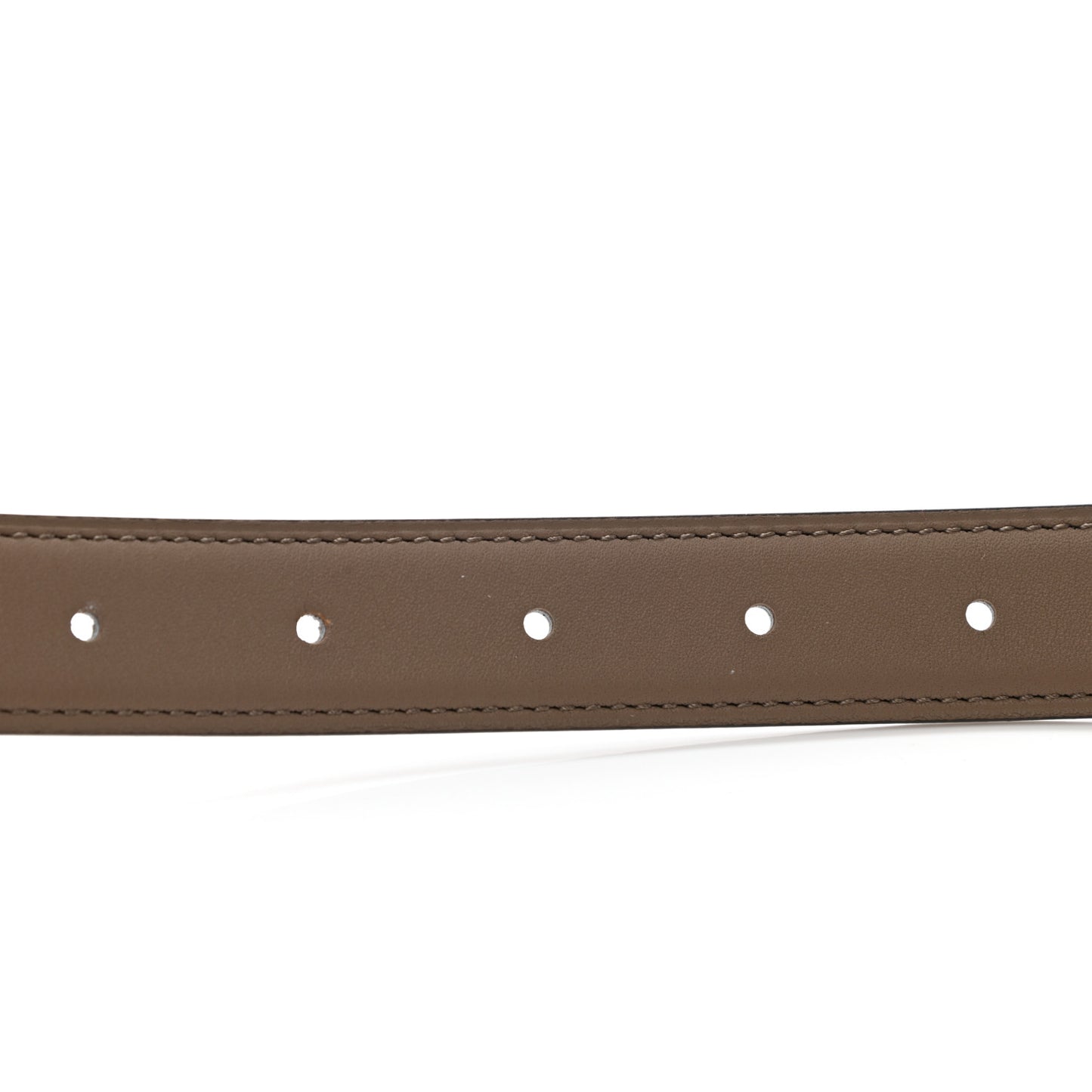 Epsom Swift 24mm Gamma Belt 80 Etoupe White