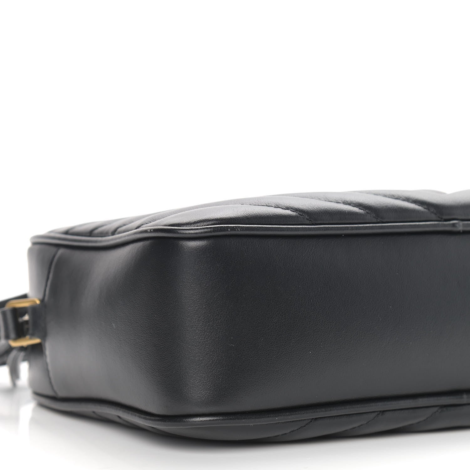 Saint Laurent Calfskin Matelasse Monogram Lou Camera Bag Black 9 of 10