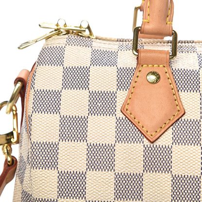 Louis Vuitton Damier Azur Speedy Bandouliere 25 11 of 17