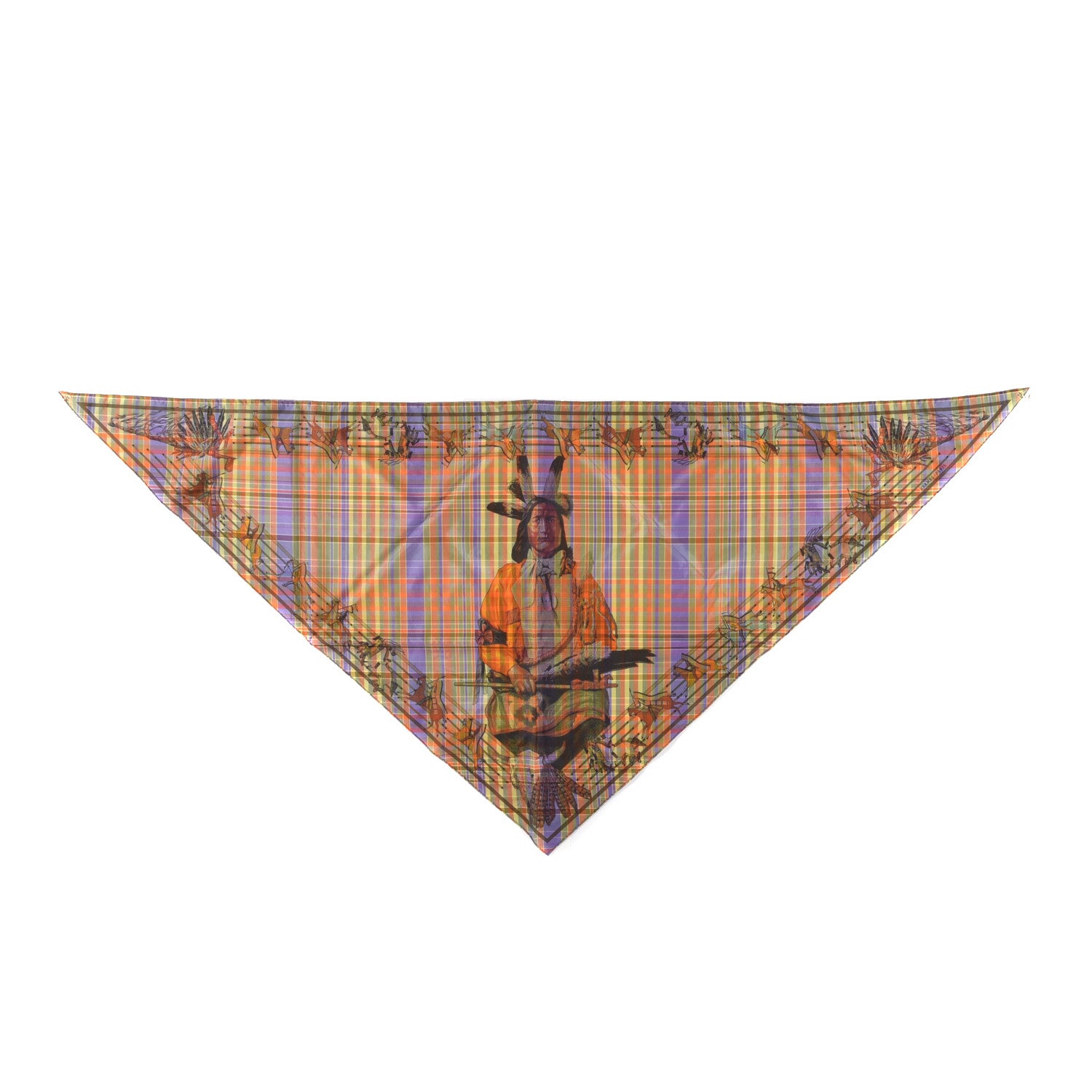 Hermes Silk Pani La Shar Pawnee Scarf 1 of 6