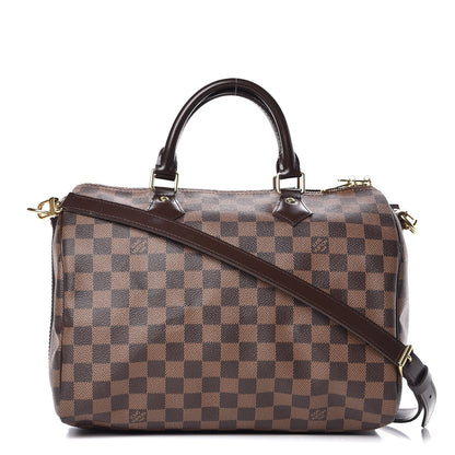 Louis Vuitton Damier Ebene Speedy Bandouliere 30 1 of 9