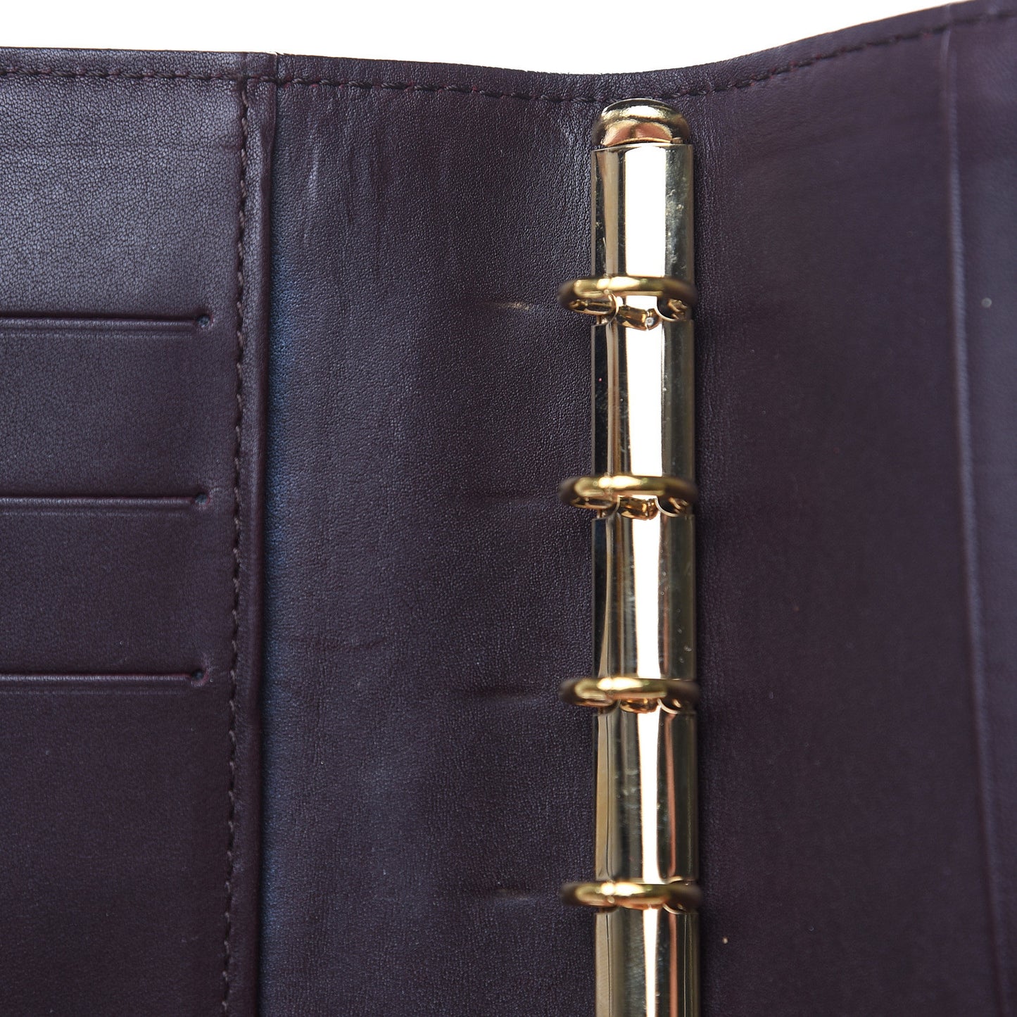Vernis Small Ring Agenda Cover Amarante