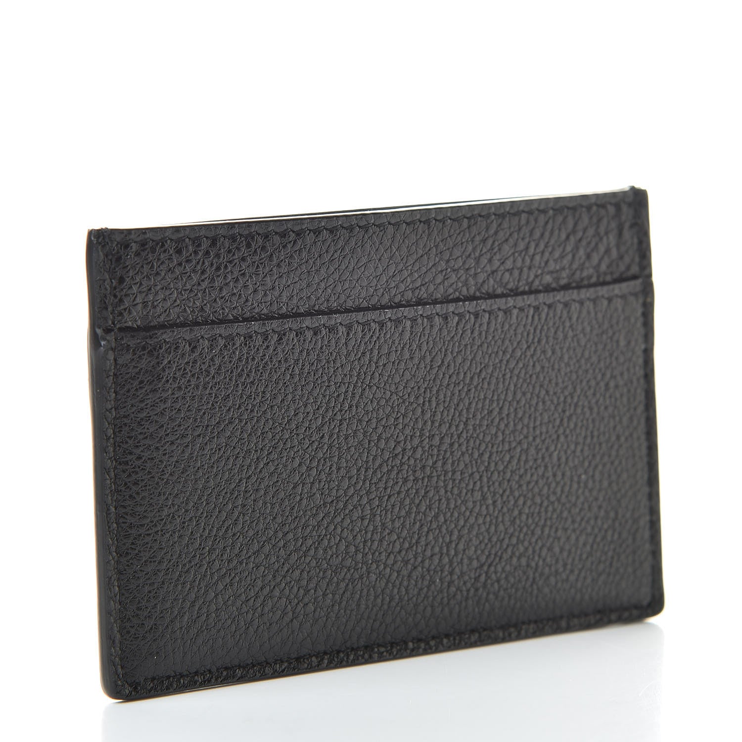 Saint Laurent Textured Calfskin Belle De Jour Card Case Black 3 of 8
