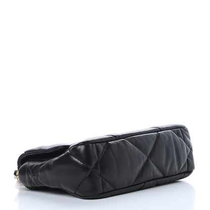 Chanel Goatskin Quilted Medium Chanel 19 Flap Black 4 of 11
