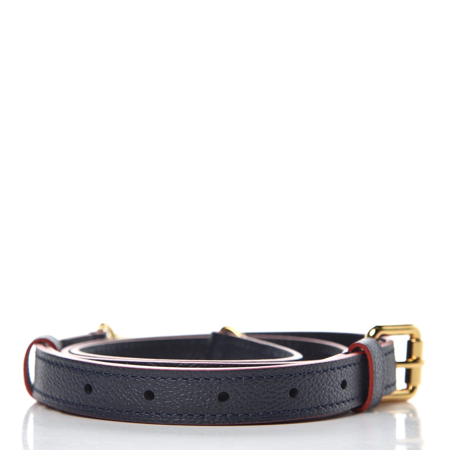 Calfskin Pochette Metis Shoulder Strap Marine Rouge
