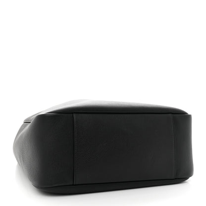 Saint Laurent Smooth Calfskin Large Le 5 A 7 Soft Hobo Black 4 of 13