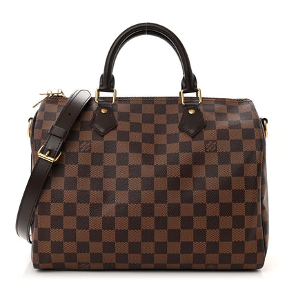 Louis Vuitton Damier Ebene Speedy Bandouliere 30 1 of 11