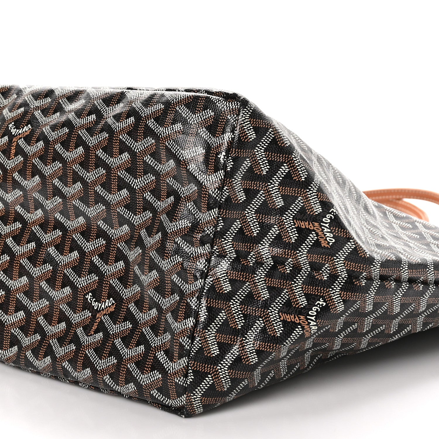 Goyard Goyardine Saint Louis GM Black Gold 11 of 12