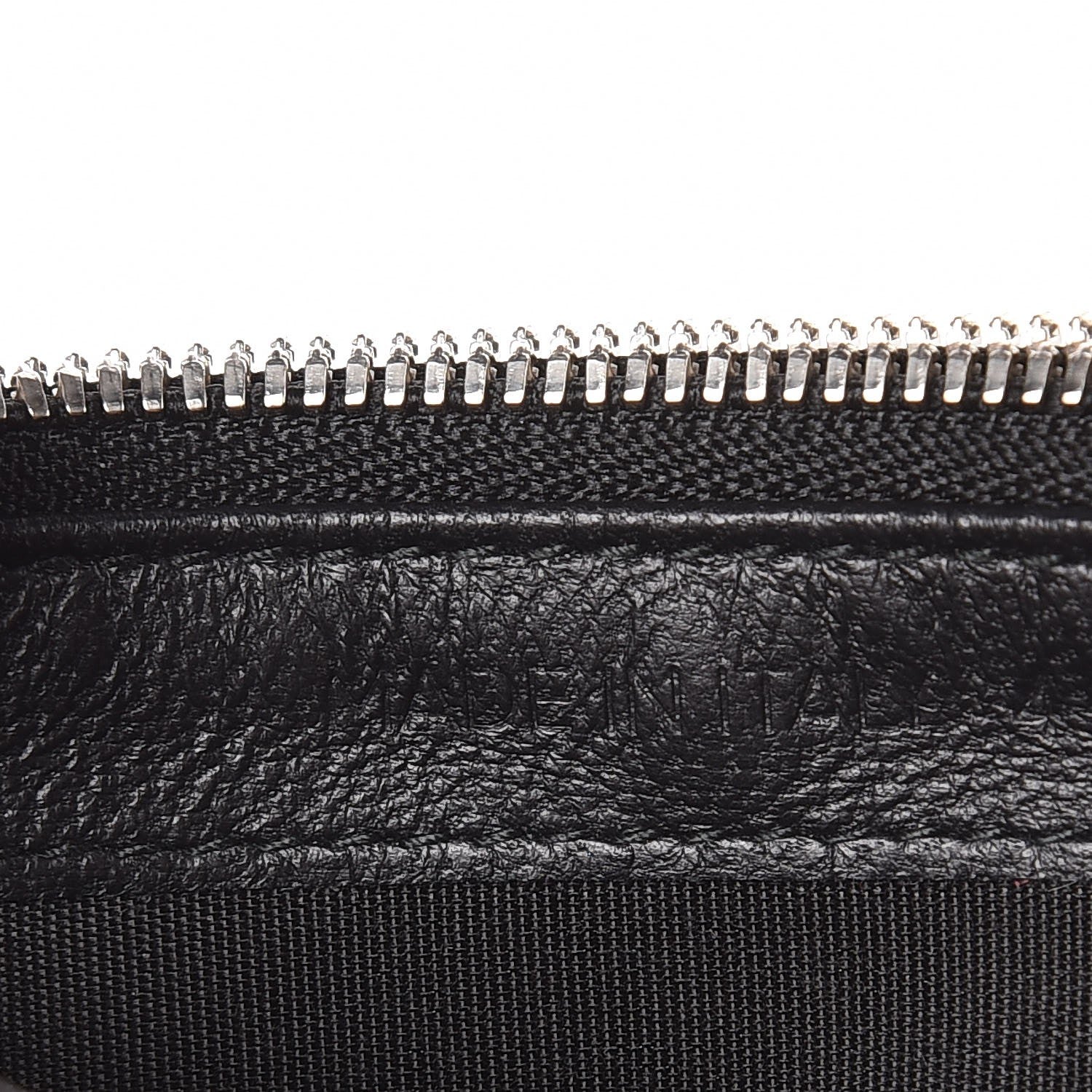 Balenciaga Saffiano Logo Continental Wallet Black 8 of 9