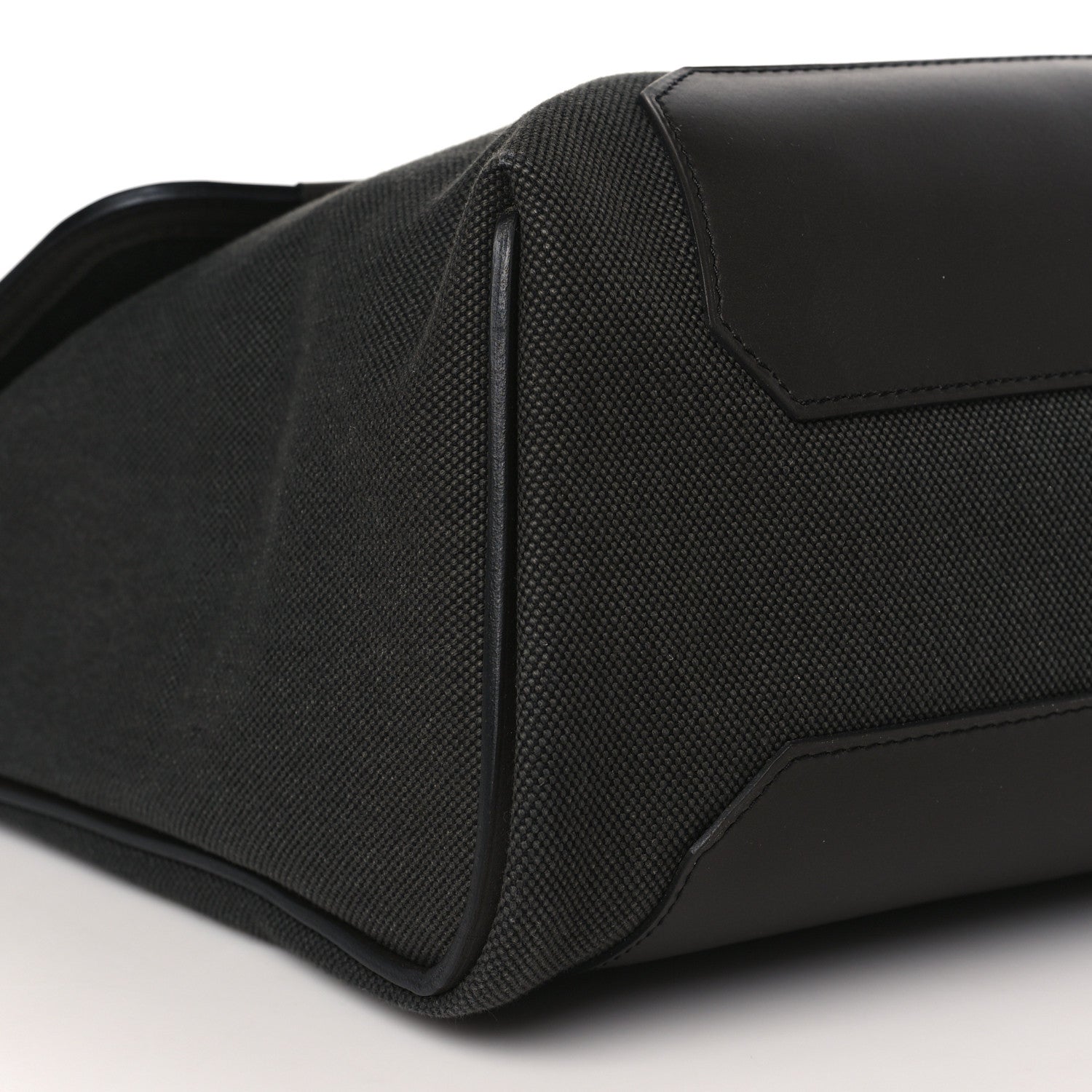 Hermes Toile Officier Sombrero Alleretour Messenger Vert Fonce Ebene 8 of 9