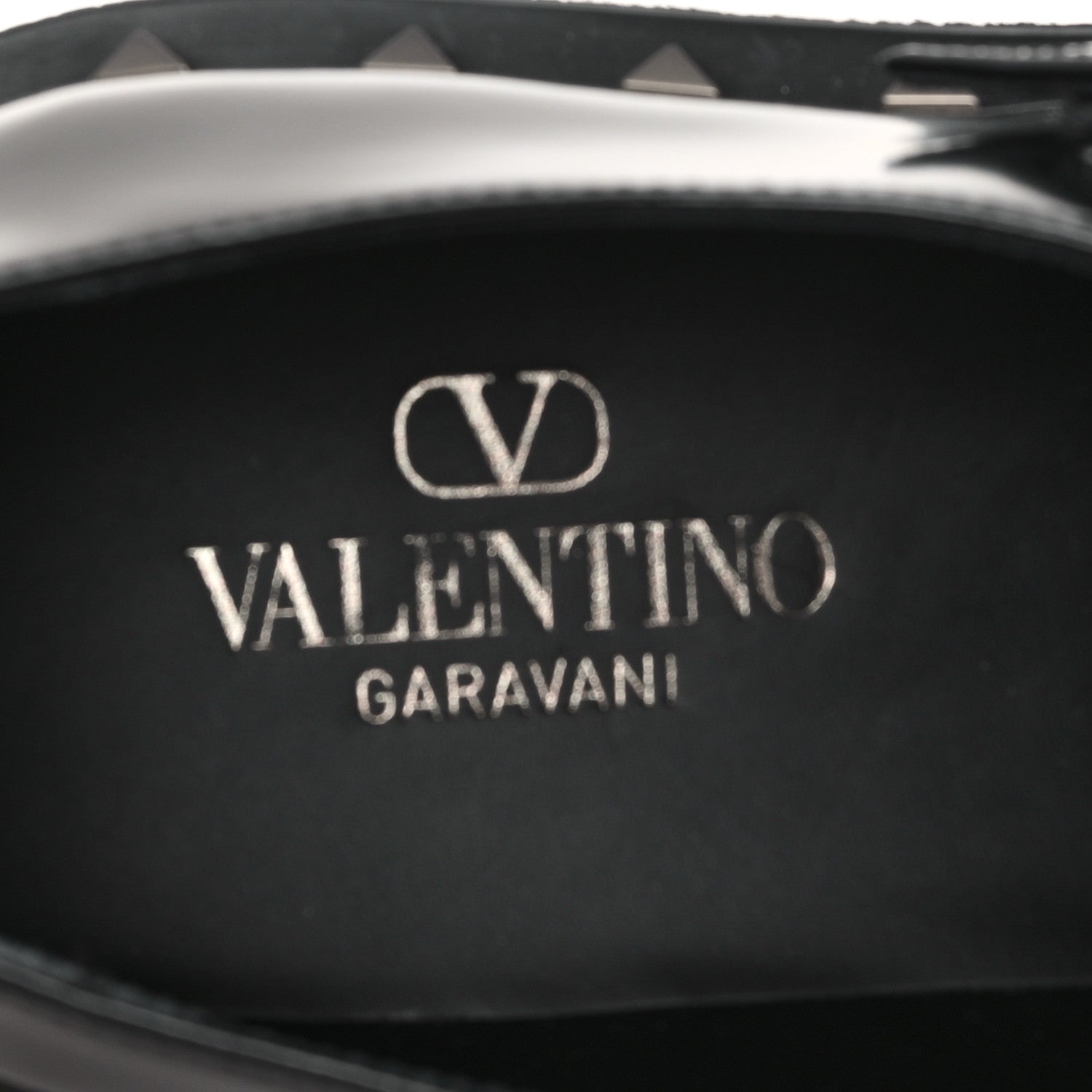 Valentino Garavani Calfskin Rockstud Mens M-Way Single Monk Loafers 42 Black 8 of 10