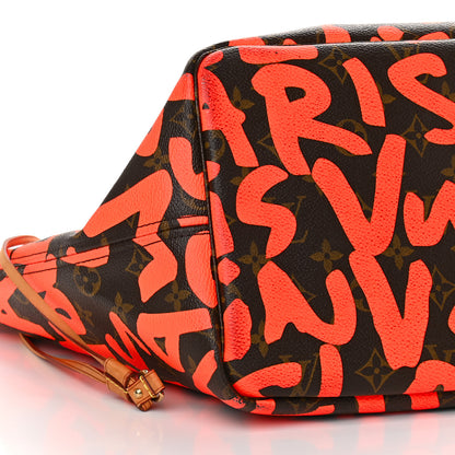 Louis Vuitton Monogram Graffiti Neverfull GM Orange 8 of 9