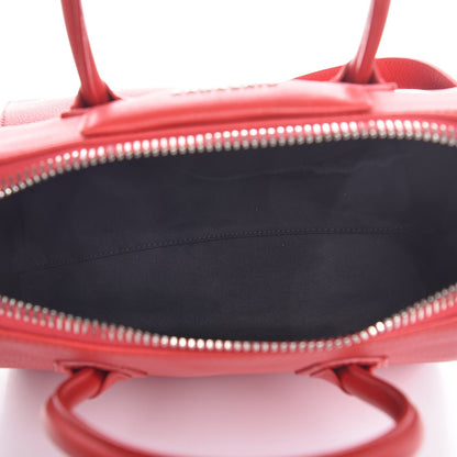 Givenchy Sugar Goatskin Small Antigona Red 6 of 8