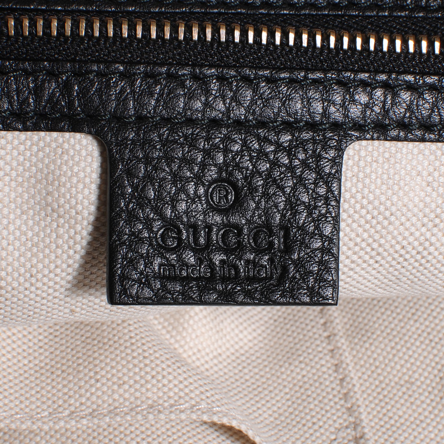 Leather Large Ride Shoulder Bag Black