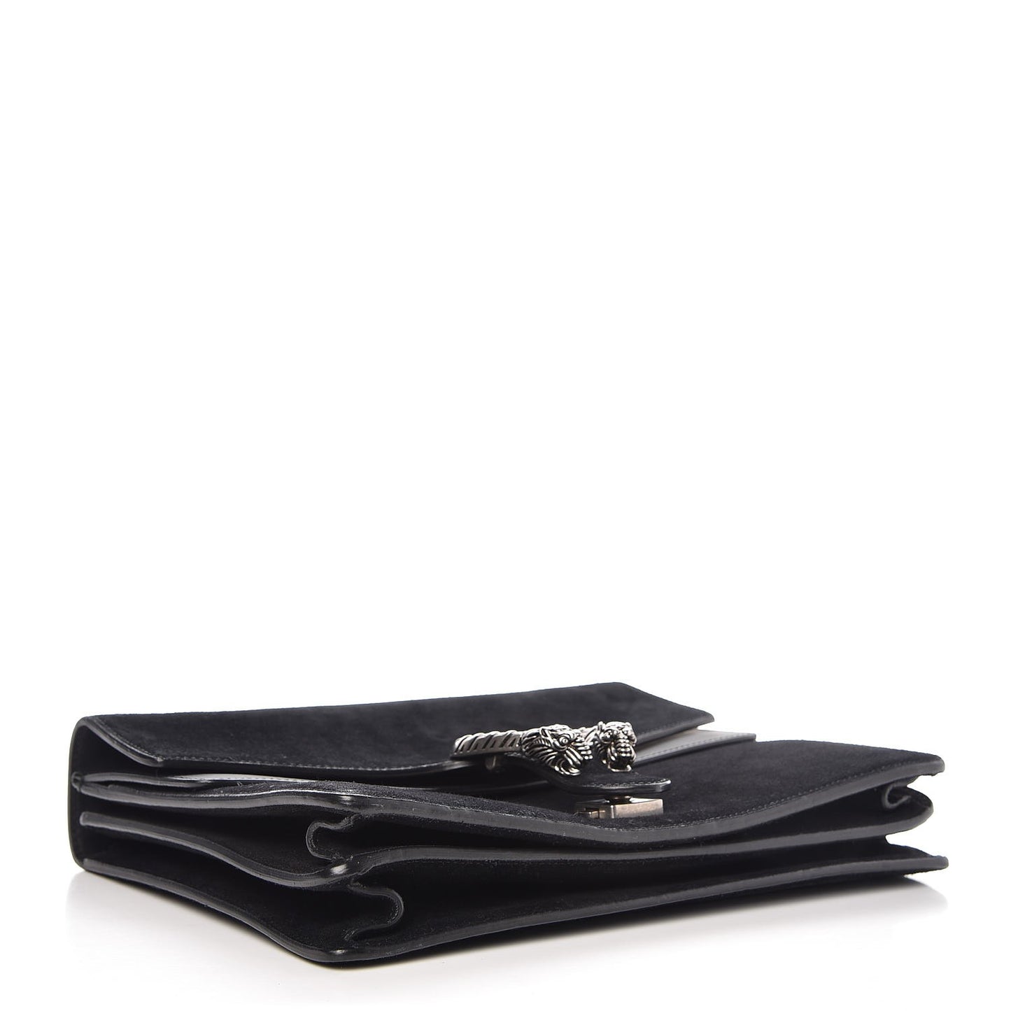 Suede Medium Dionysus Shoulder Bag Black