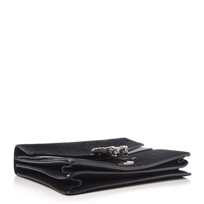 Gucci Suede Medium Dionysus Shoulder Bag Black 5 of 8