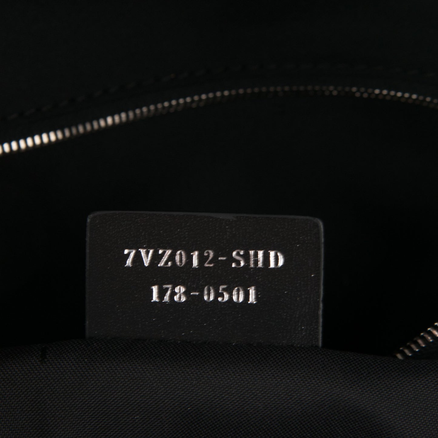 Nylon Vitello Liberty Face No Words Backpack Black