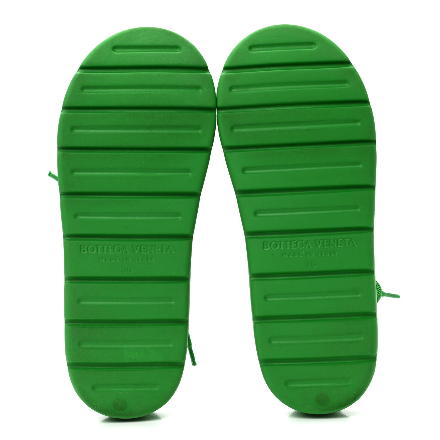 Bottega Veneta Rubber Jelly Sandals 36 Grass 5 of 7