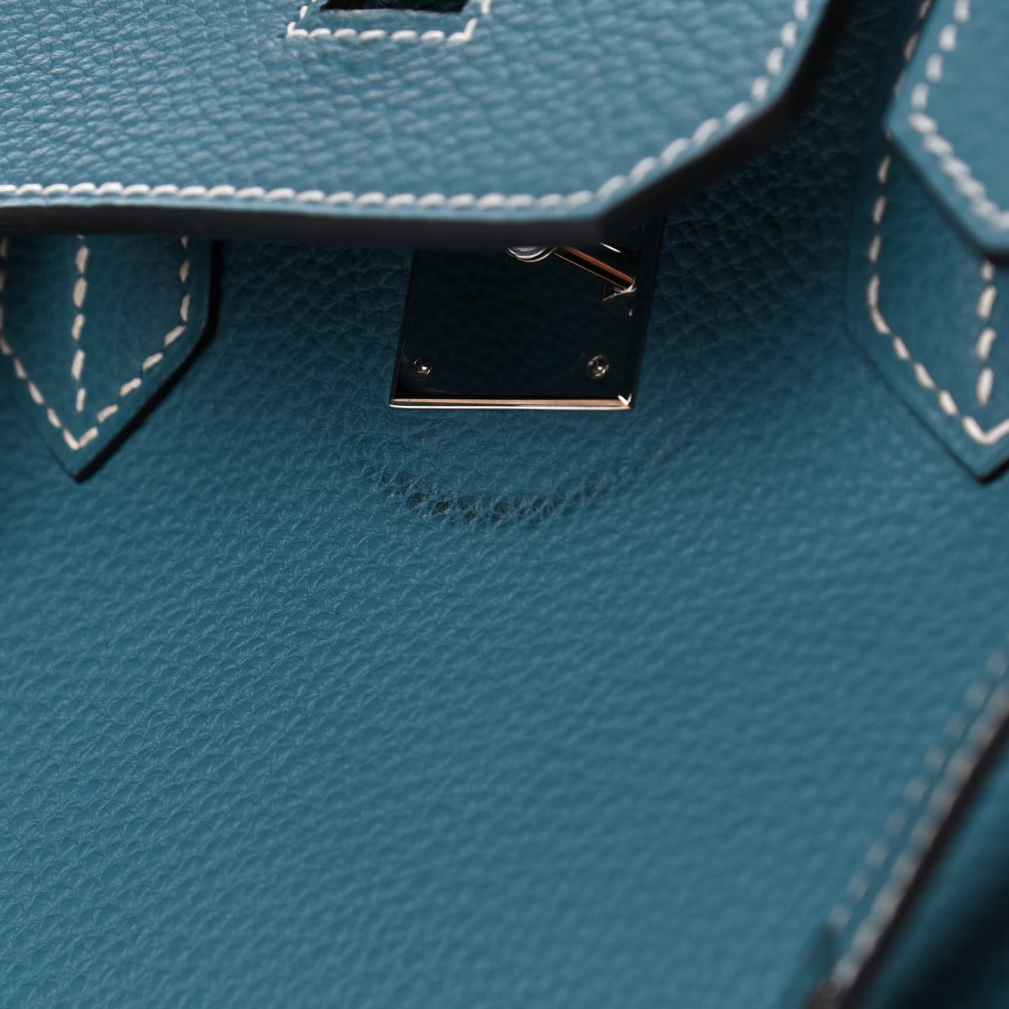 Togo Birkin 35 Blue Jean