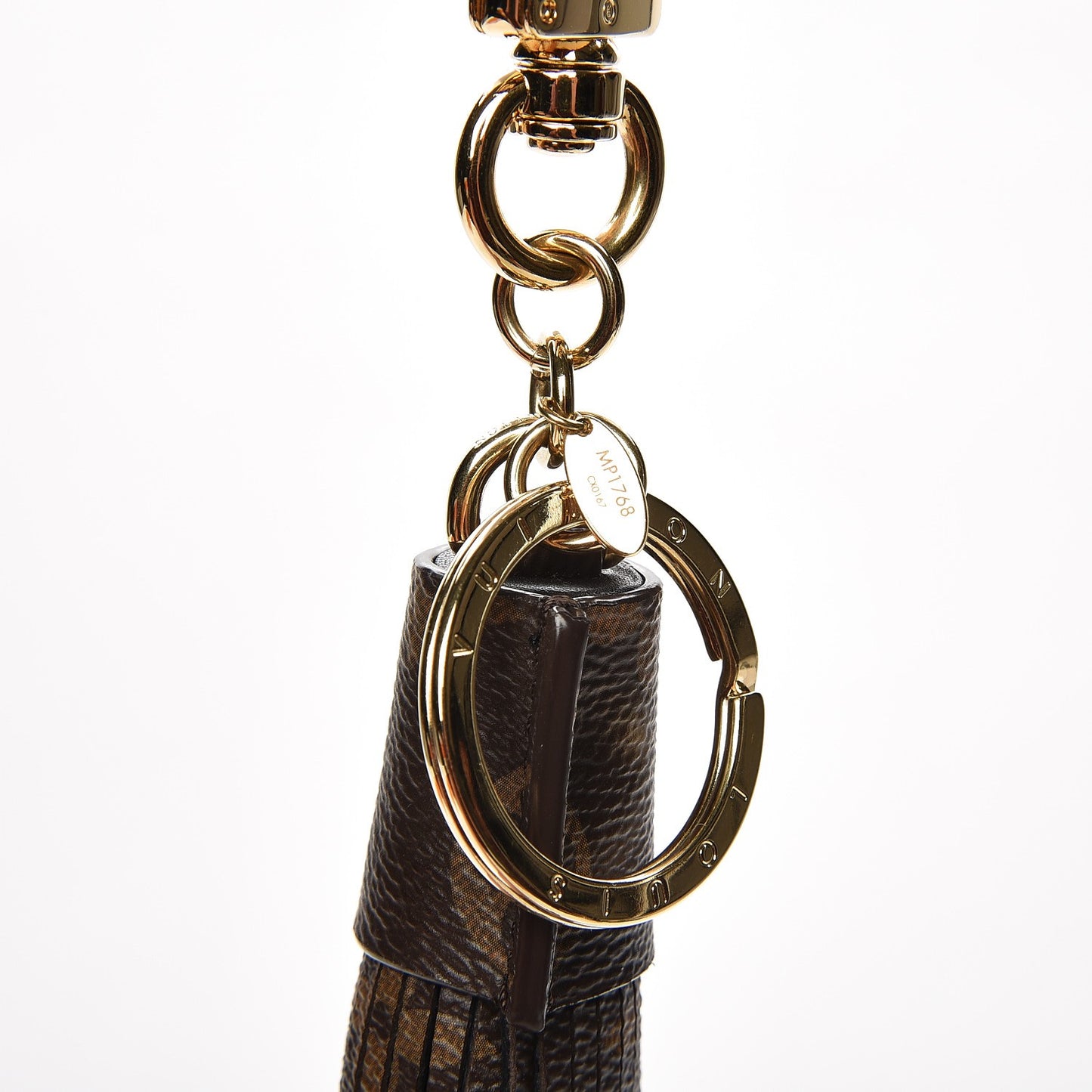 Monogram Tassel Bag Charm