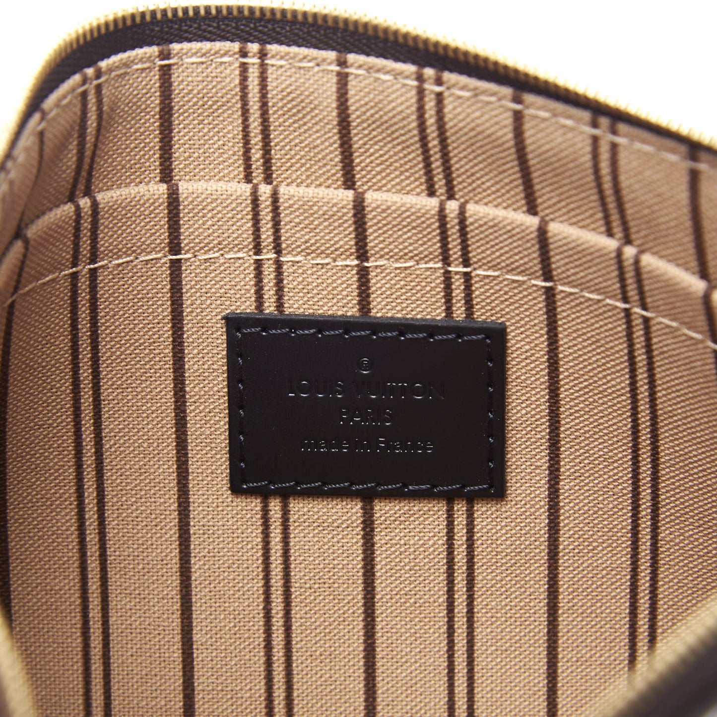 X LOL Monogram Neverfull MM GM Pochette Gold Silver