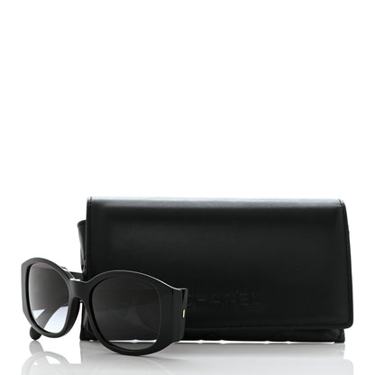 Chanel Acetate CC Logo Sunglasses 5450 Black 8 of 8