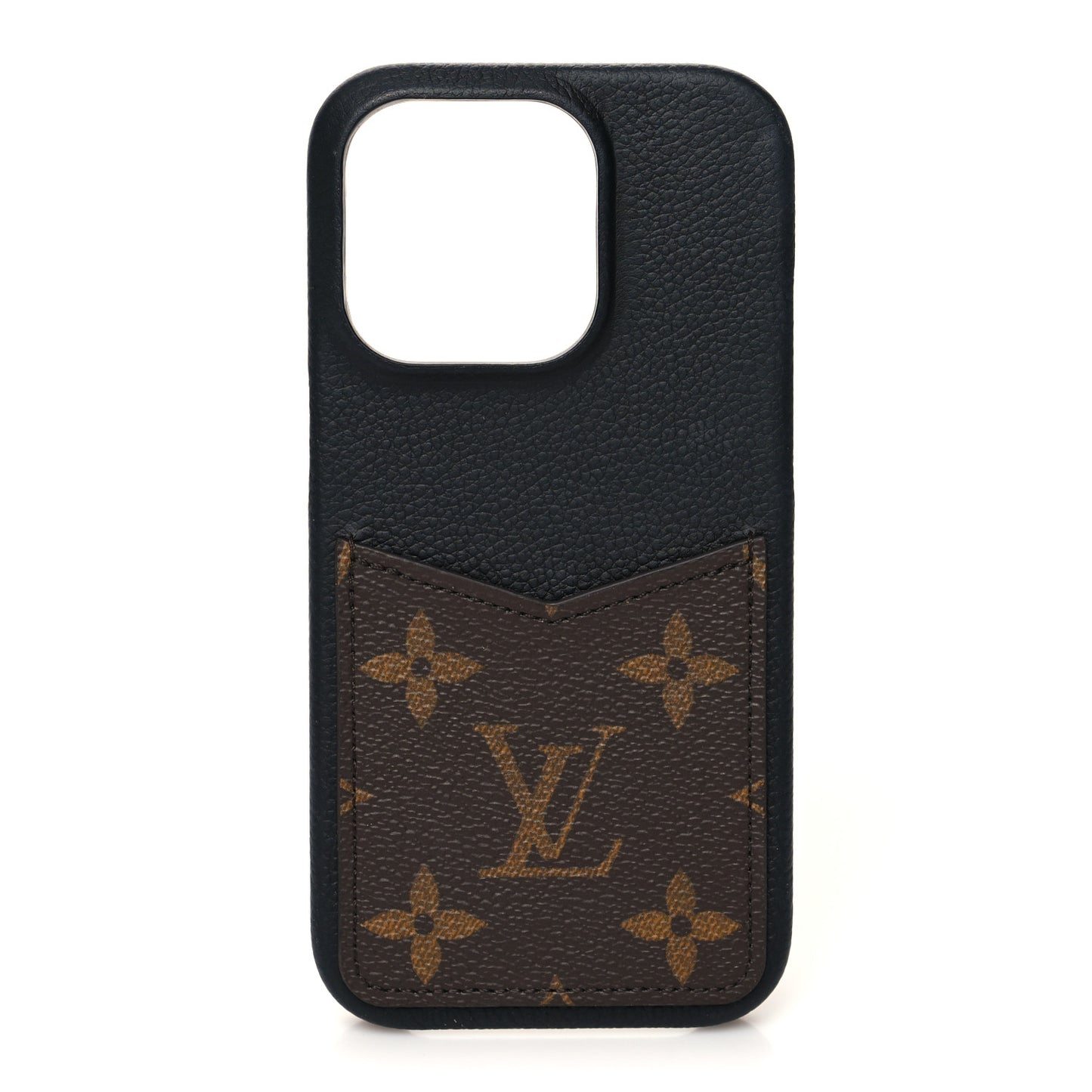 Monogram Pallas iPhone 14 Pro Bumper Black