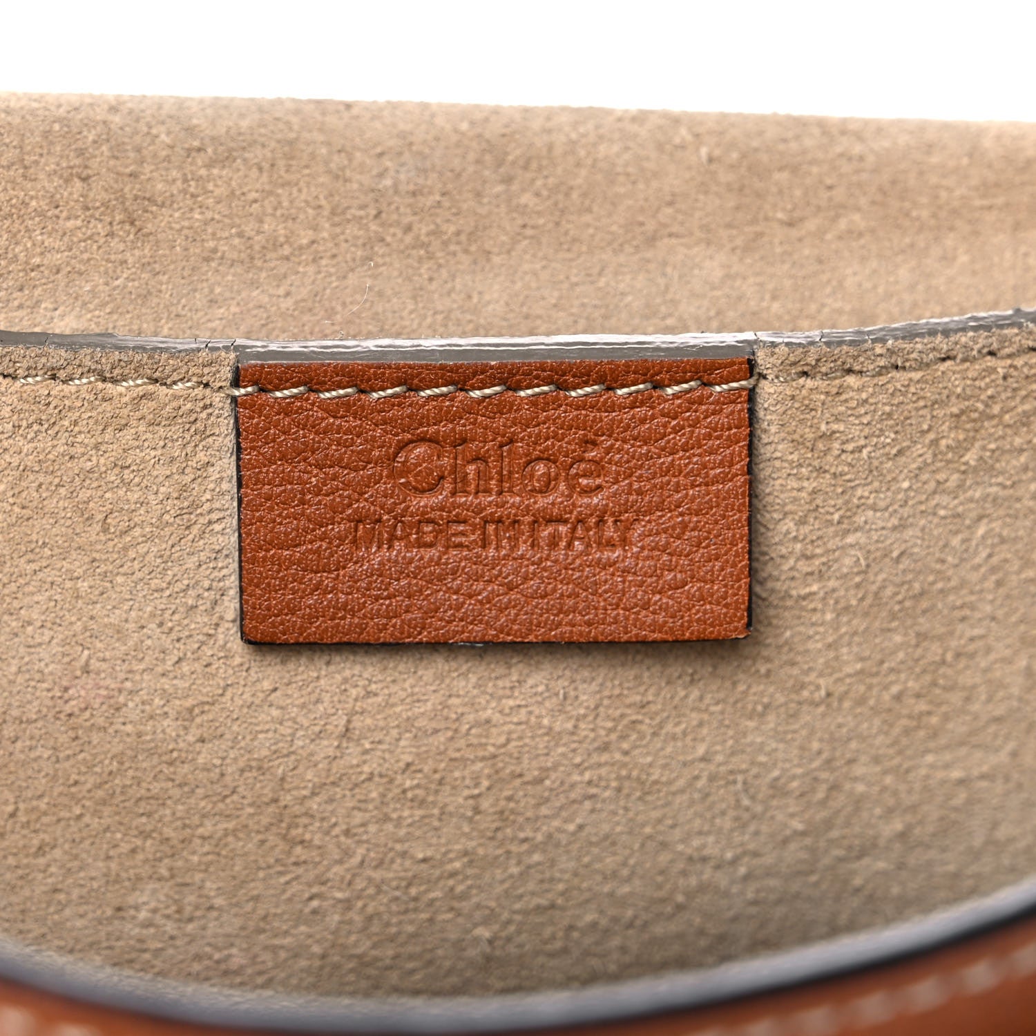 Chloe Calfskin Suede Small Jodie Camera Bag Caramel 6 of 29
