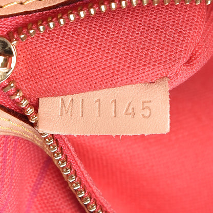 Louis Vuitton Damier Azur Delightful PM Pink 7 of 18