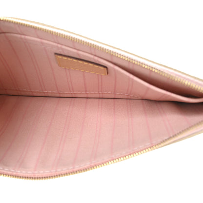 Louis Vuitton Damier Azur Neverfull MM GM Pochette Rose Ballerine 8 of 14