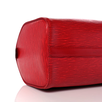 Louis Vuitton Epi Speedy 25 Rouge 9 of 19