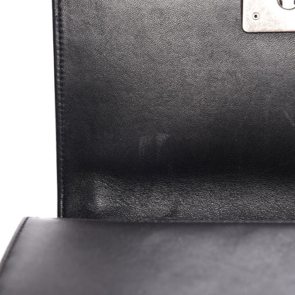 Chanel Lambskin Quilted Medium Boy Flap Black 9 of 13