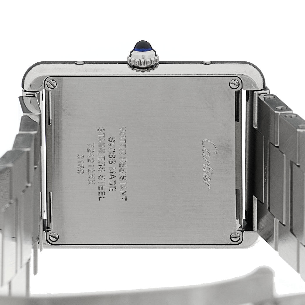 Cartier Stainless Steel 27mm Tank Solo Quartz Watch 4 of 5